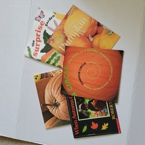 Children's Books - Pumpkin and Fall Theme - 5 Books